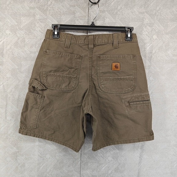 Carhartt Other - Vintage Carhartt Canvas Carpenter Shorts Men 32 Brown B144-LBR Workwear Utility
